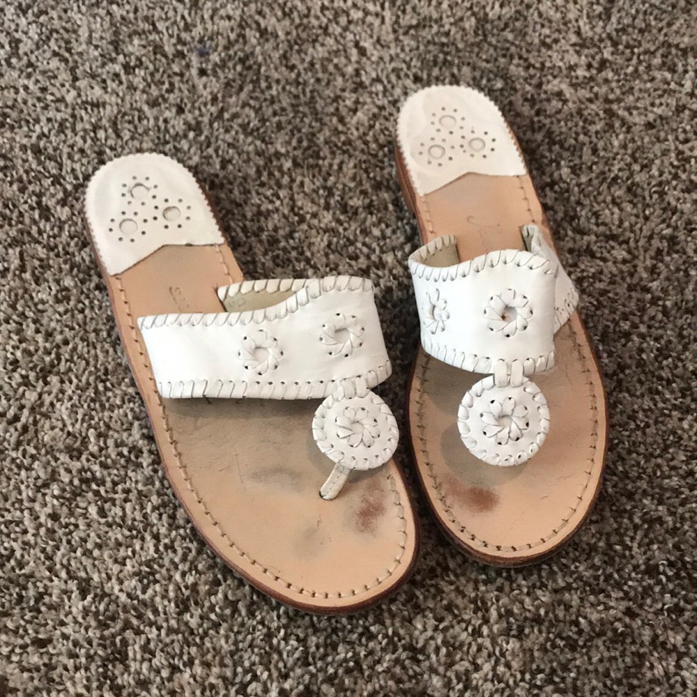 Jack Rogers white size 8